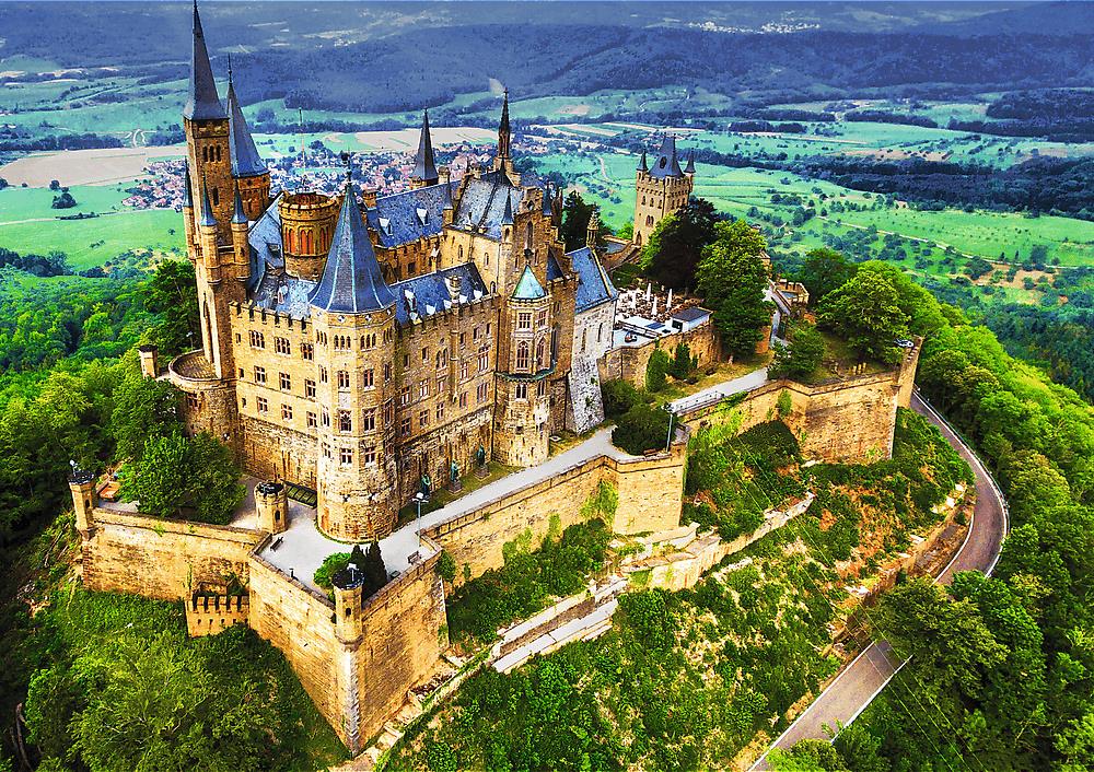 TREFL Premium Plus Photo Odyssey: Hrad Hohenzollern, Nemecko 1000 dielikov