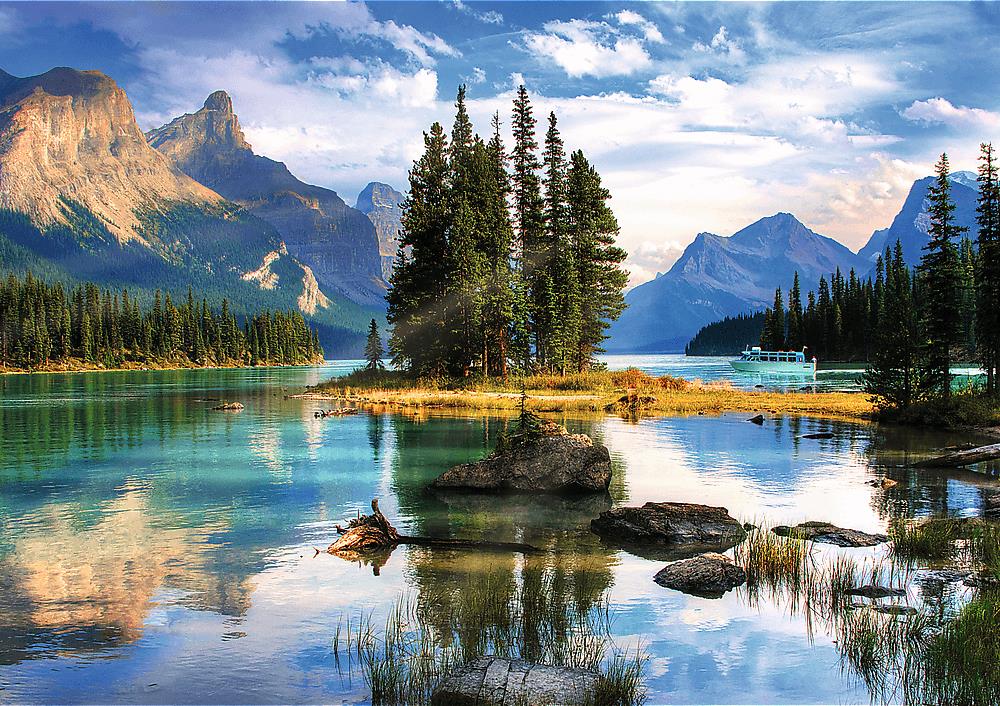 TREFL Premium Plus Photo Odyssey: Spirit Island, Kanada 1000 dielikov