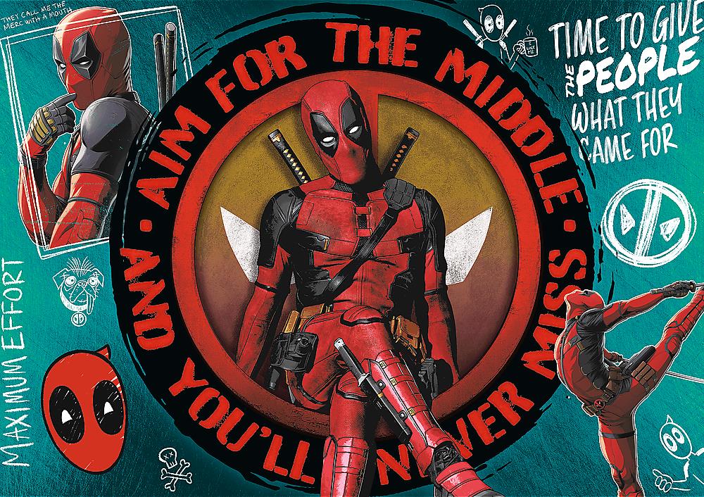 TREFL Premium Plus: Deadpool 1000 dielikov