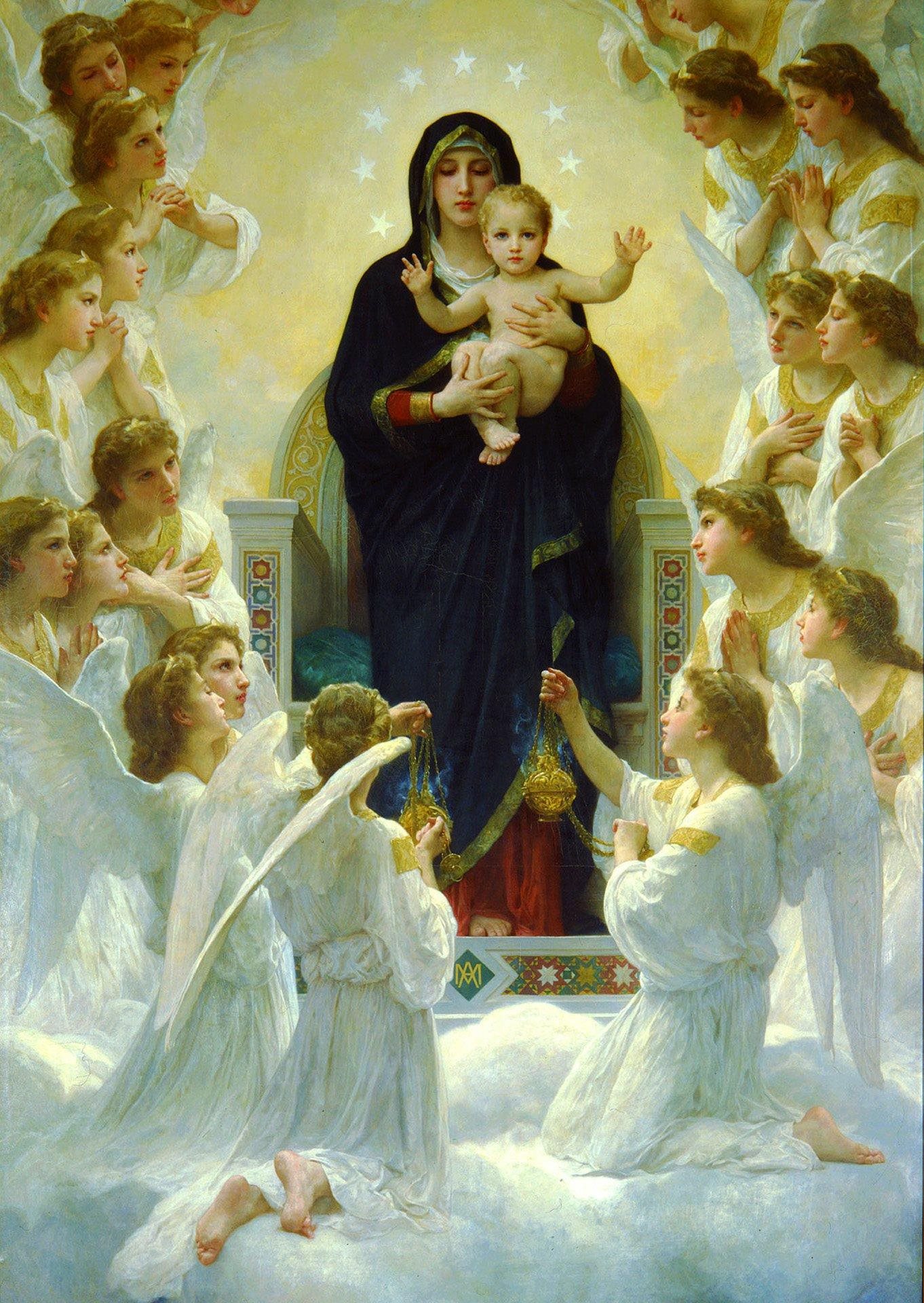Enjoy William Bouguereau: Panna s anděly 1000 dílků