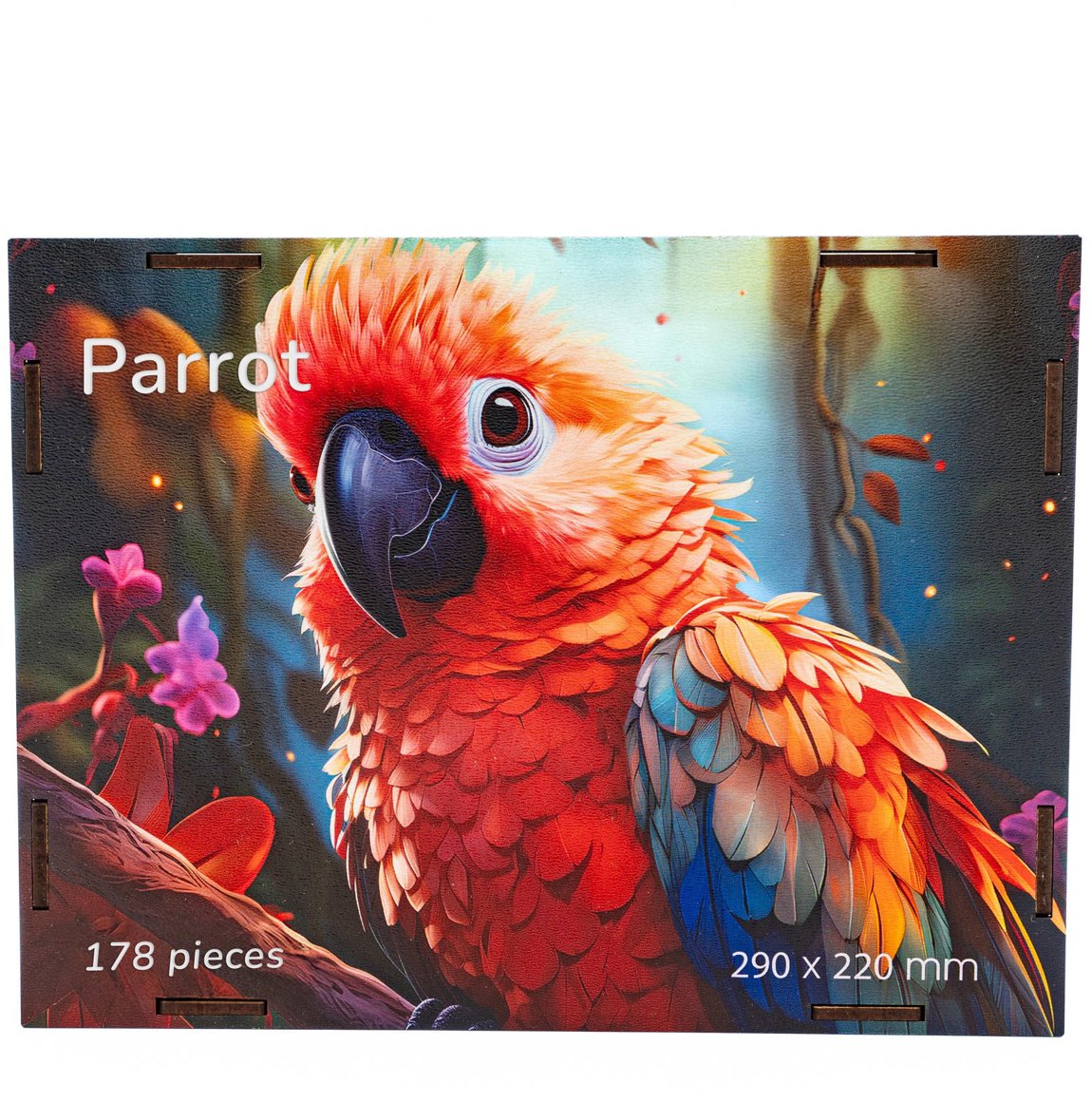 BusyKids Wooden Puzzle Parrot