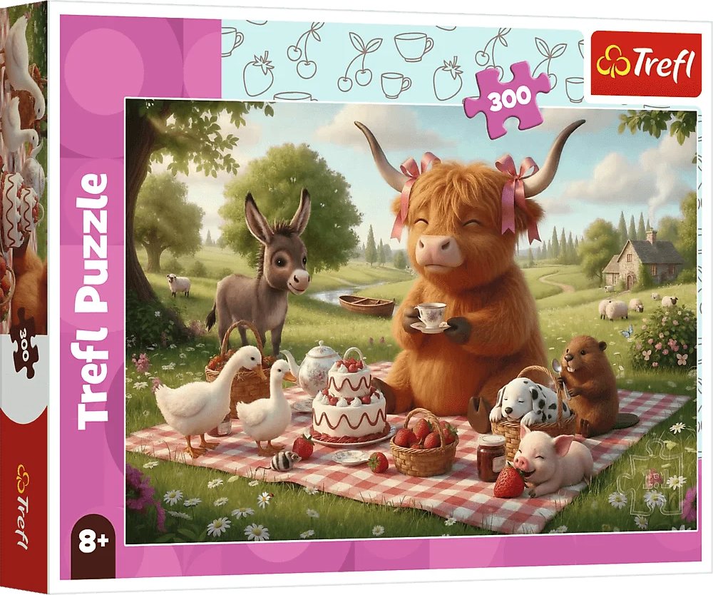 TREFL Puzzle Sladký piknik 300 dílků