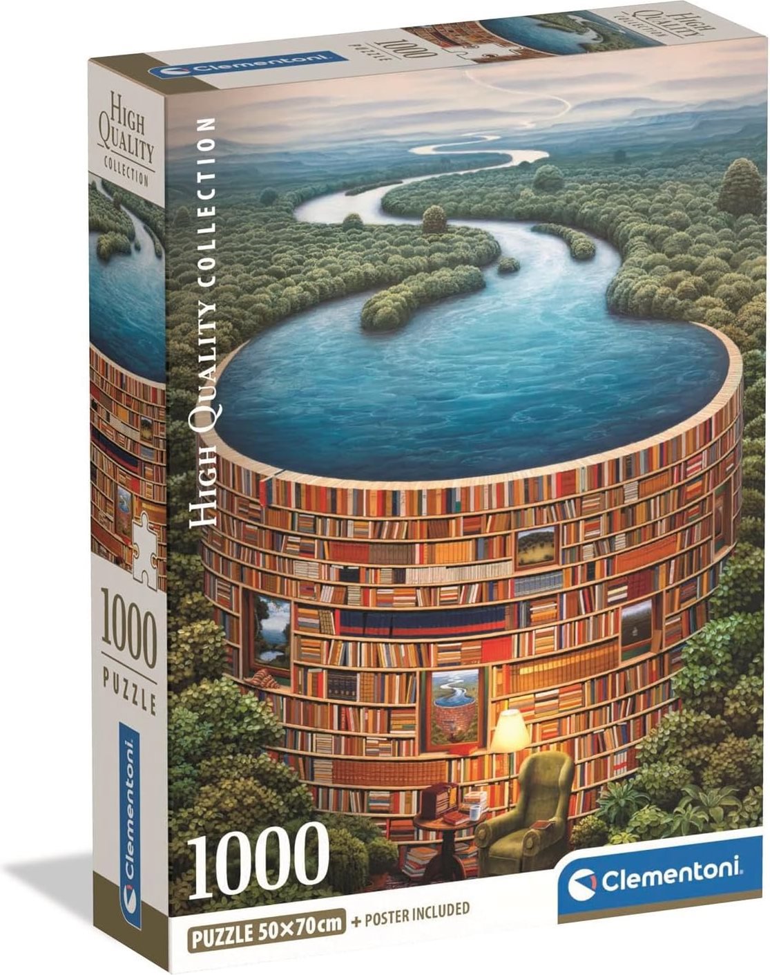 Clementoni Přehrada z knih 1000 dílků