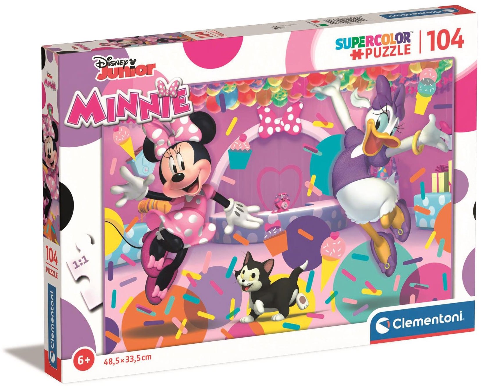 Clementoni Minnie a Daisy 104 dielikov