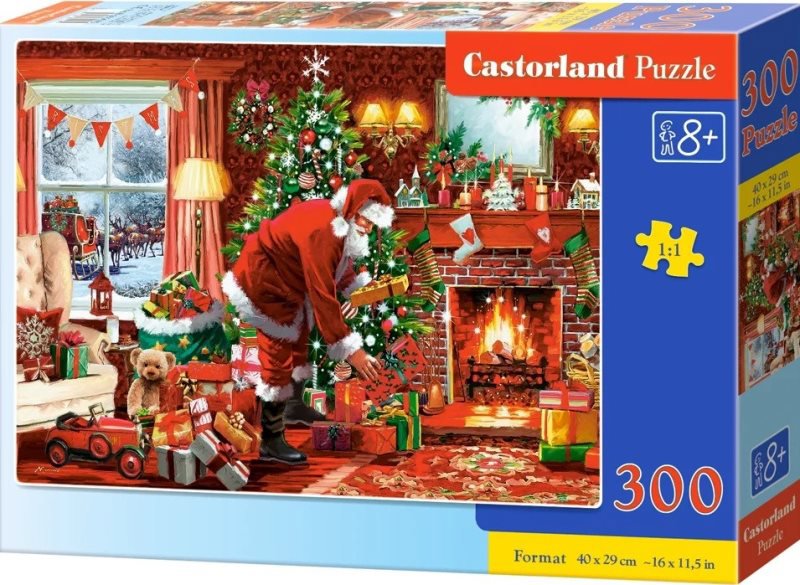 Castorland Santova speciální roznáška 300 dílků