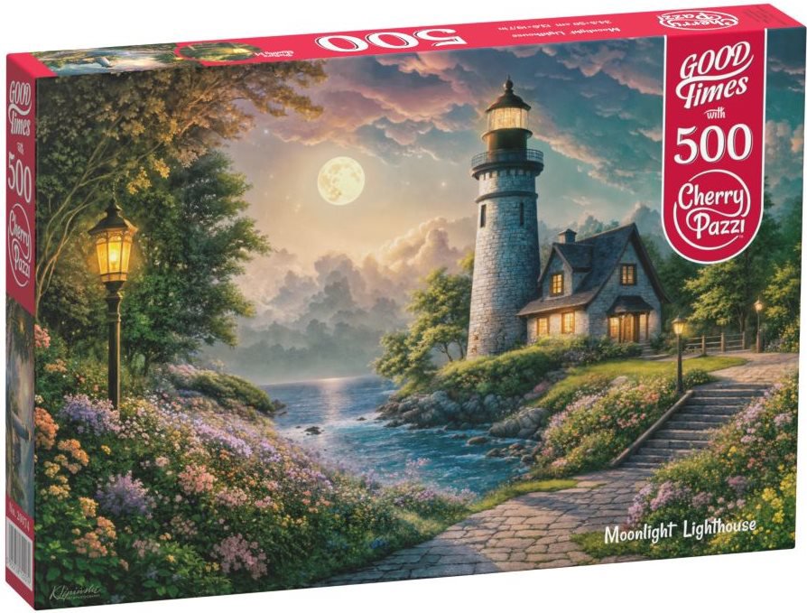 Cherry Pazzi Maják v měsíční svitu 500 dílků