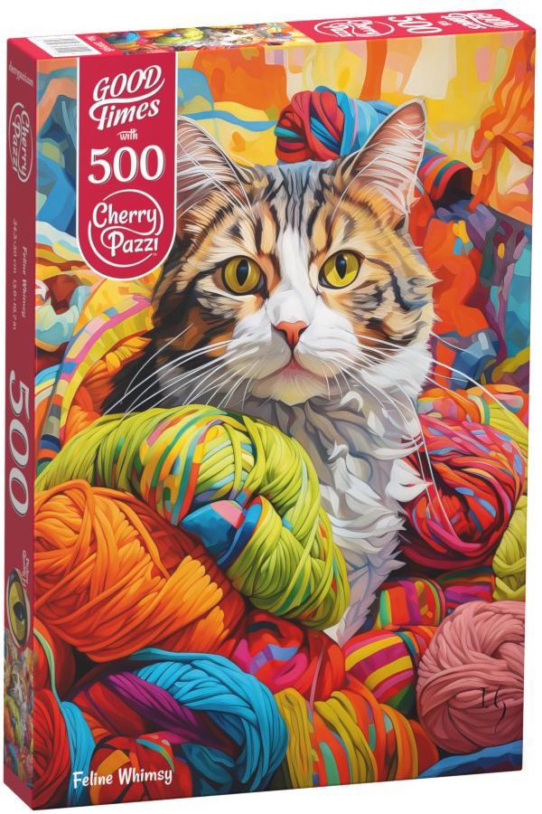 Cherry Pazzi Kočičí rozmar 500 dílků