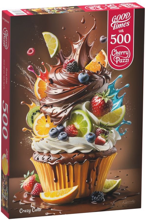 Cherry Pazzi Bláznivý dort 500 dílků