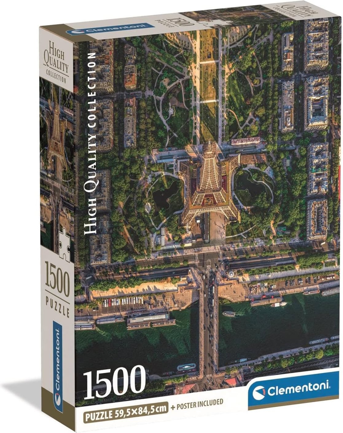 Clementoni Let nad Paříží 1500 dílků