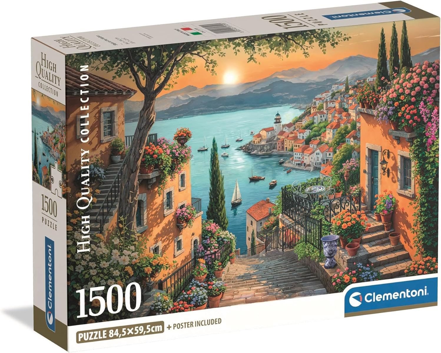 Clementoni Schody k přístavu 1500 dílků