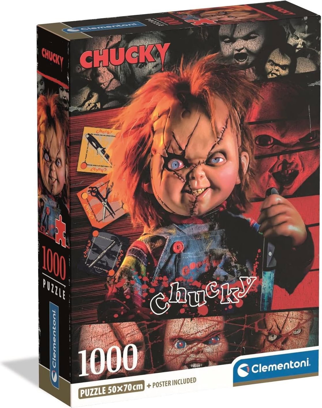Clementoni Horory: Chucky 1000 dielikov