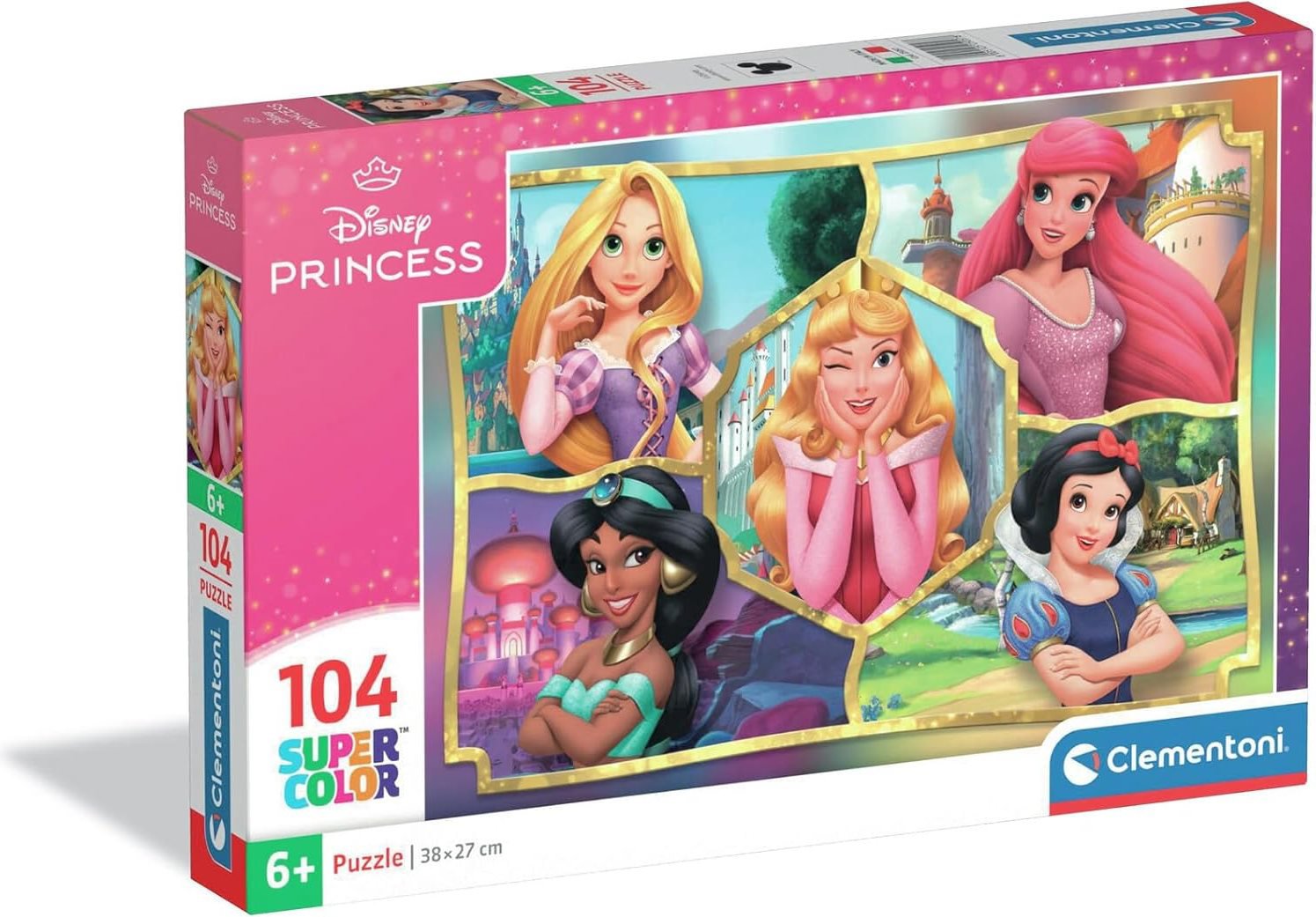 Clementoni Disney Princezny 104 dílků
