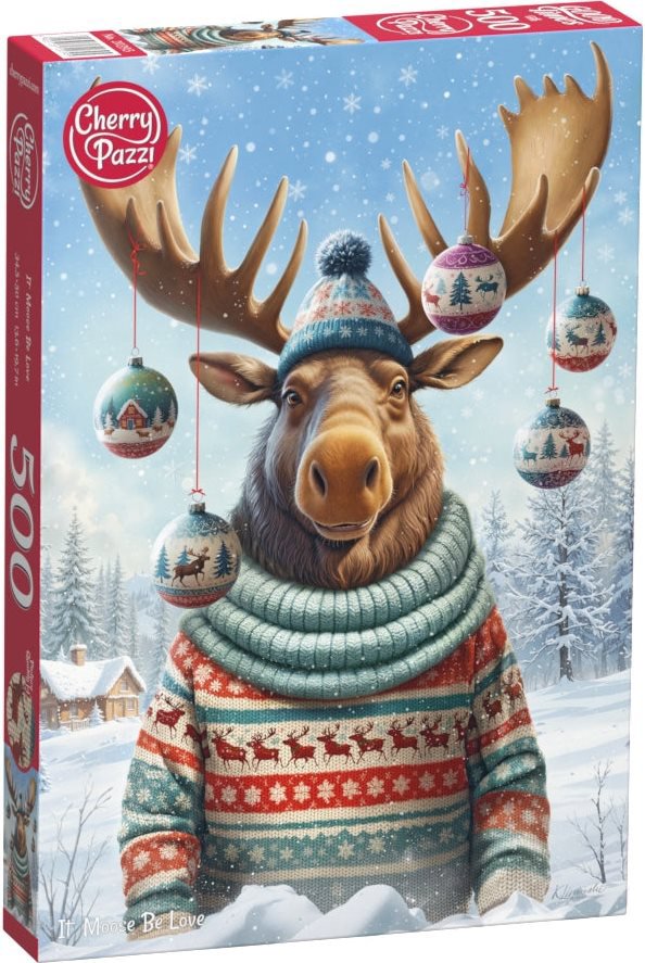 Cherry Pazzi Sobí láska (It Moose Be Love) 500 dílků