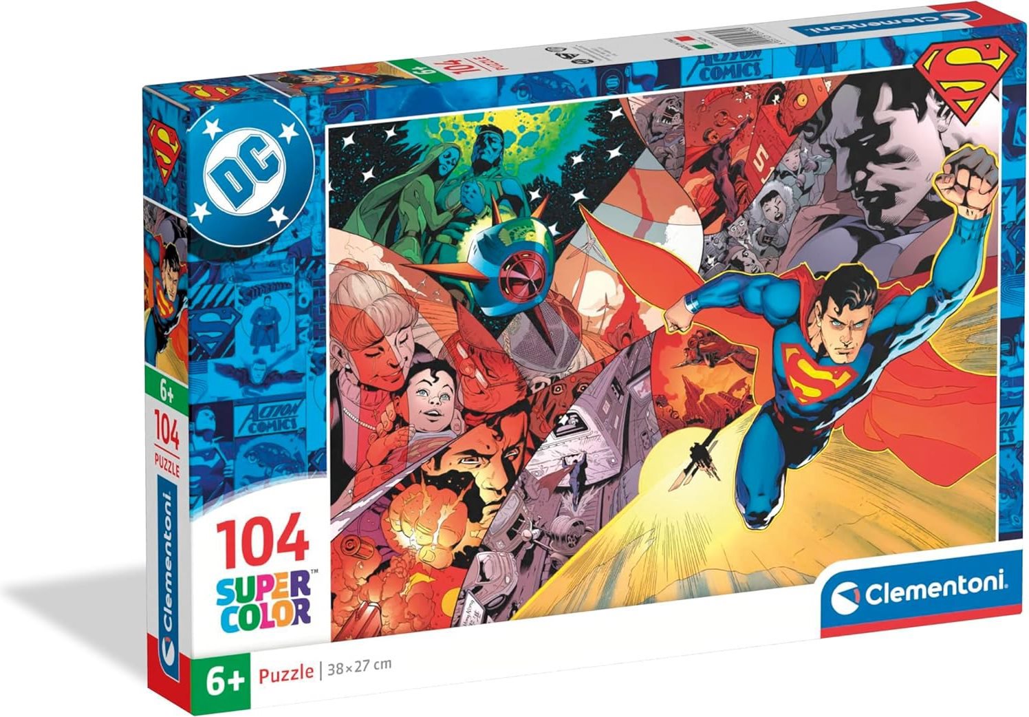 Clementoni Superman 104 dílků