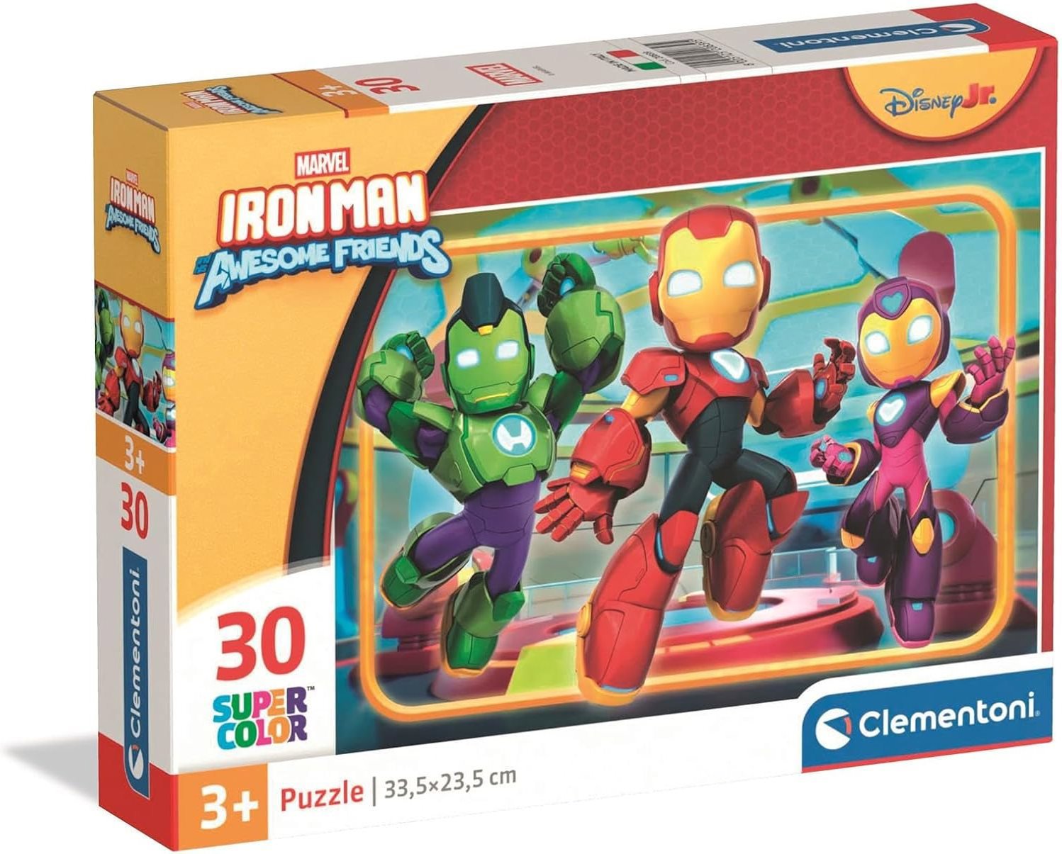 Clementoni Iron Man a jeho úžasní přátelé 30 dílků