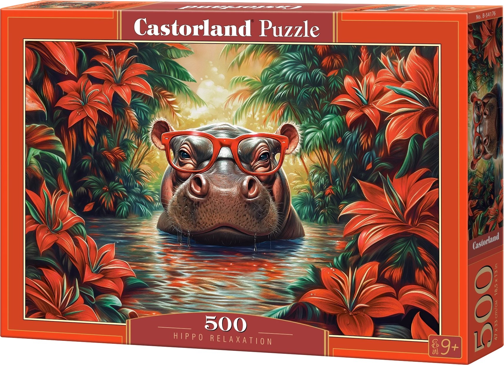 Castorland Hroší relaxace 500 dílků