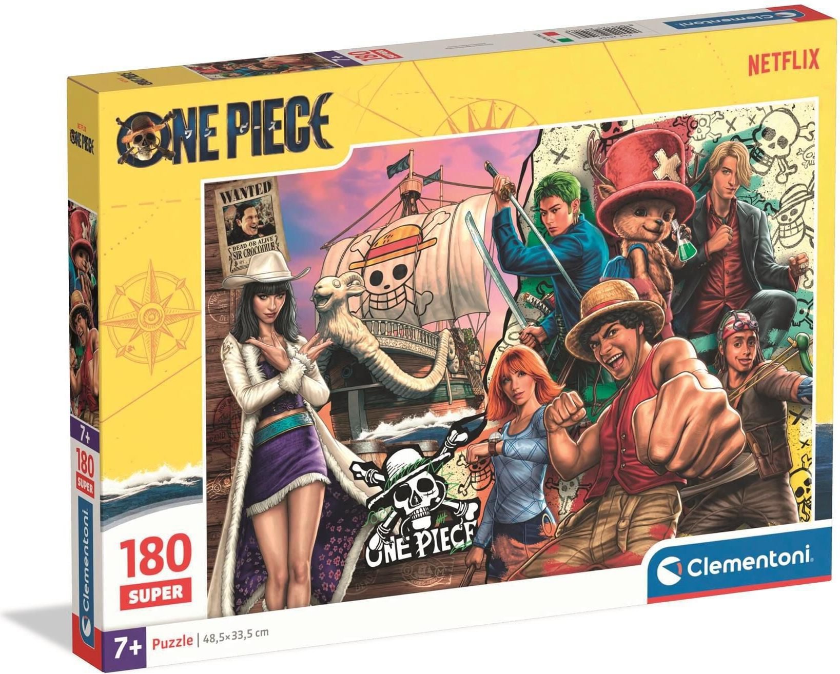 Clementoni One Piece Netflix 180 SUPER dílků