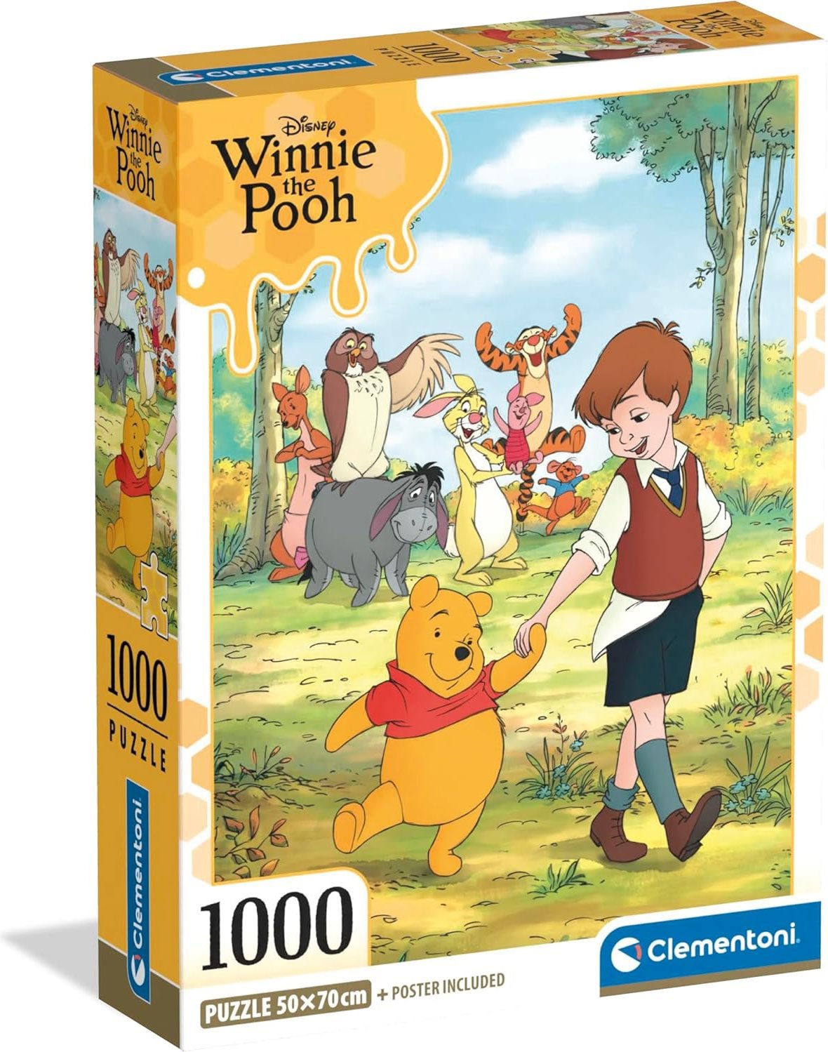 Clementoni Medvídek Pú 1000 dílků