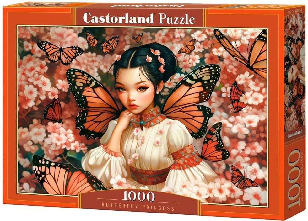 Castorland Motýlí princezna 1000 dílků