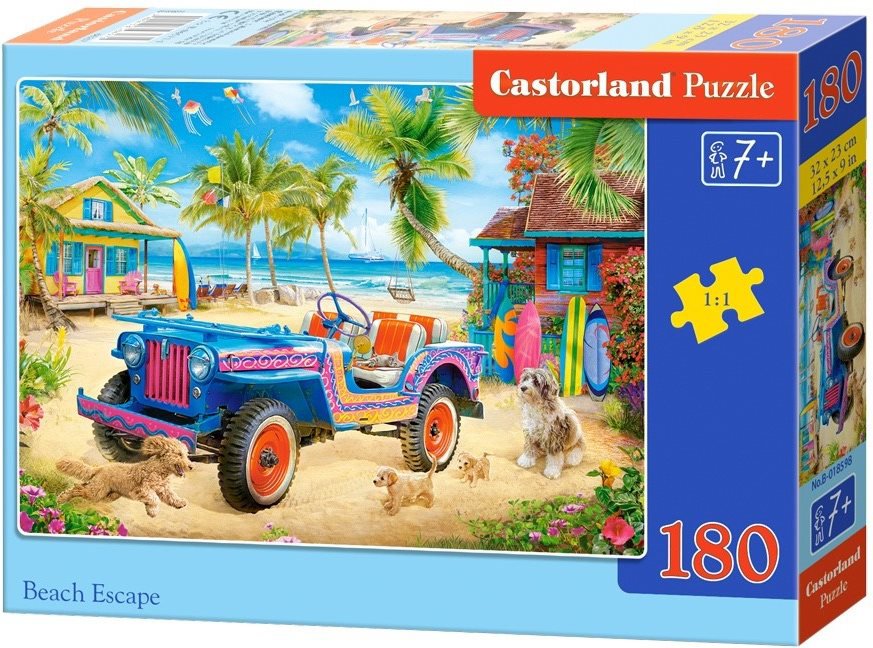 Castorland Útěk na pláž 180 dílků
