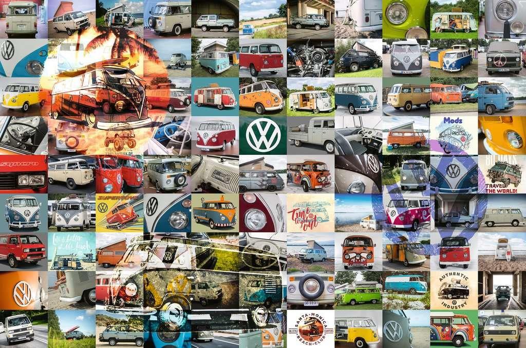 Ravensburger 99 fotografií VW 3000 dielikov