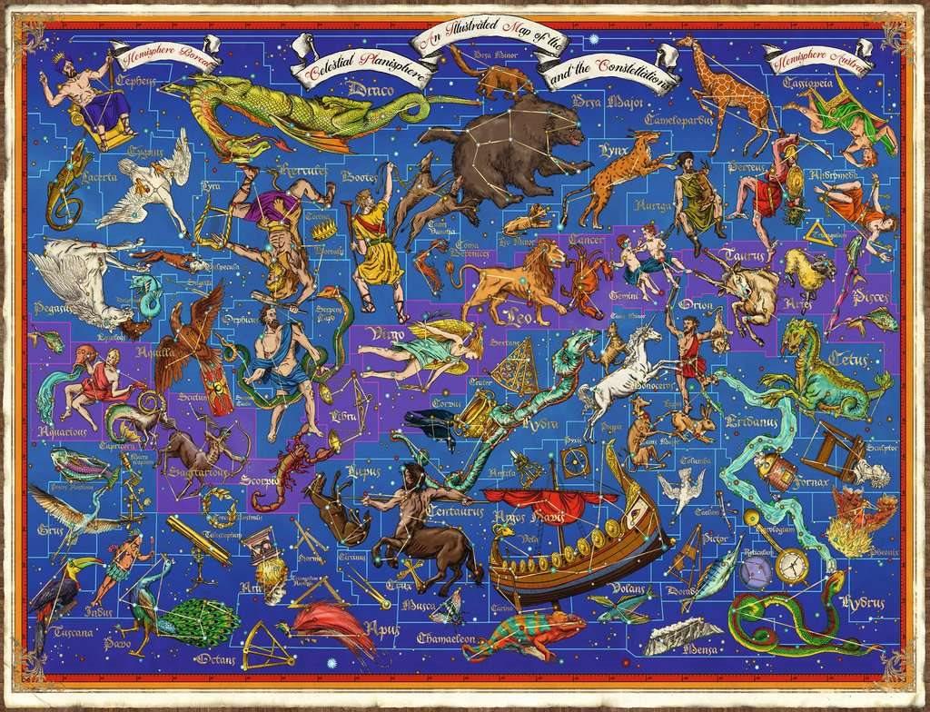 Ravensburger Súhvezdie 2000 dielikov