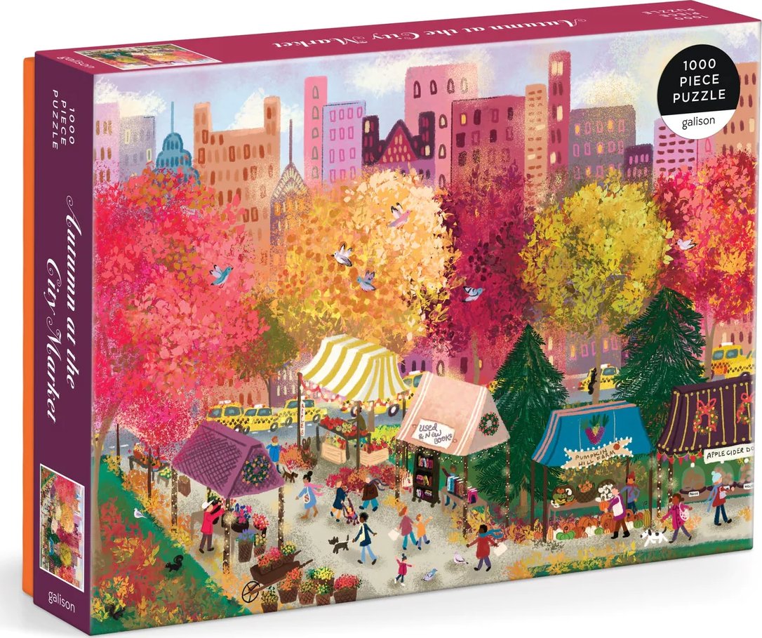 GALISON Puzzle Jesenné trhovisko 1000 dielikov
