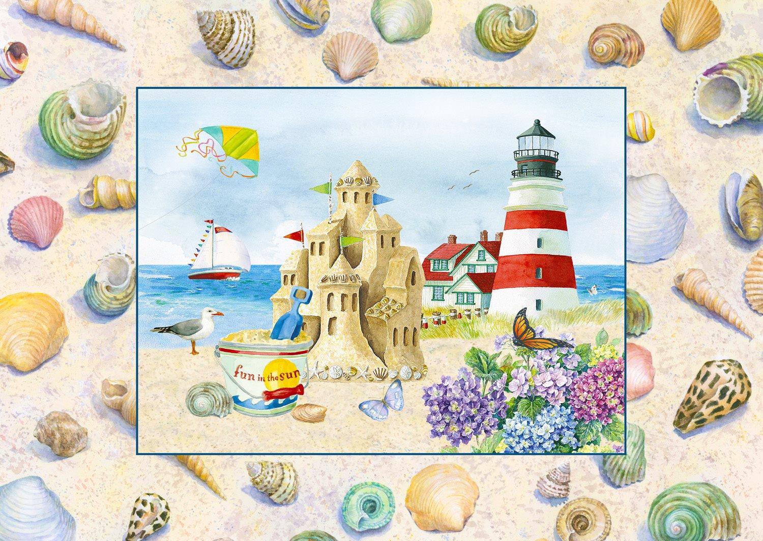 ENJOY Puzzle Zábava na sluníčku 1000 dílků