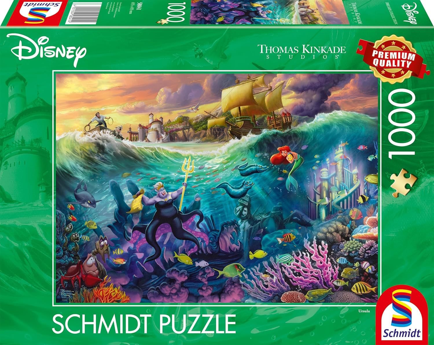 Schmidt T. Kinkade – Disney: Ursula 1000 dielikov