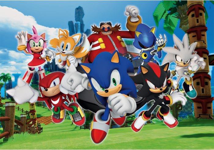 CLEMENTONI Ježko Sonic 104 dielikov