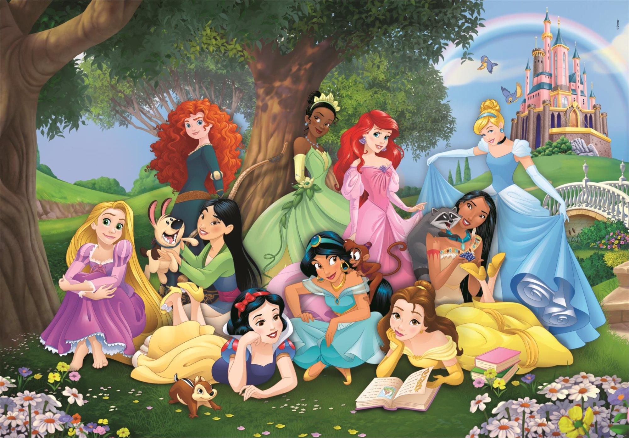 CLEMENTONI Disney princezné 104 dielikov