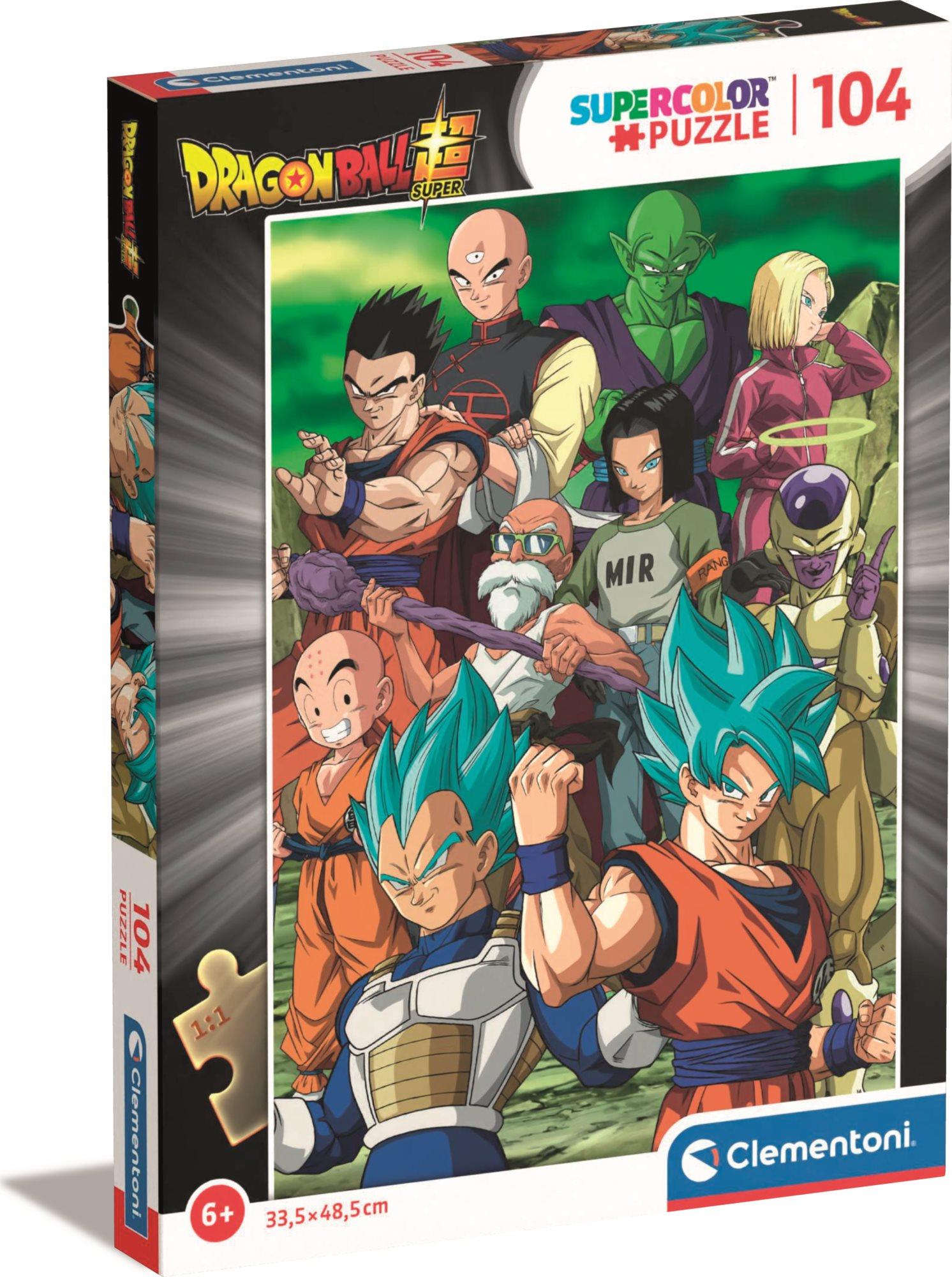 CLEMENTONI Dragonball 104 dielikov