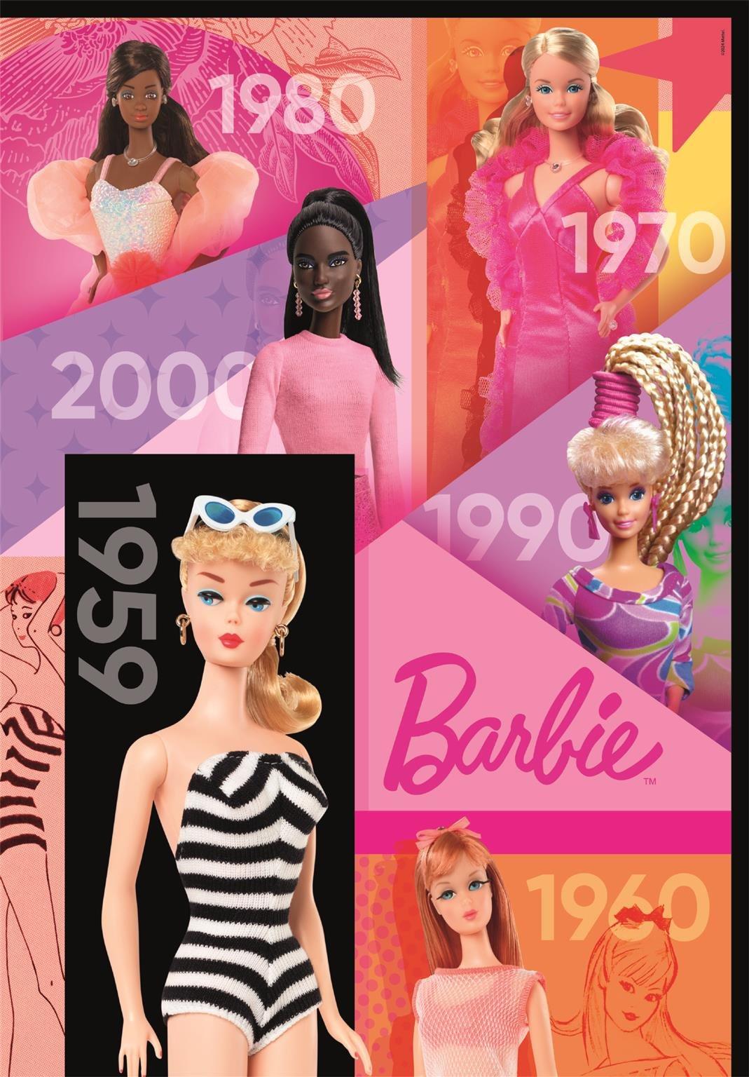 CLEMENTONI 65 rokov Barbie 1000 dielikov
