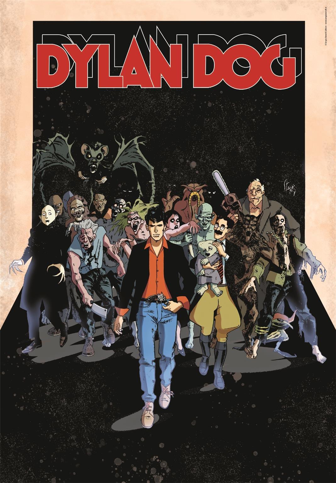 CLEMENTONI Dylan Dog: Nočné mory 1000 dielikov