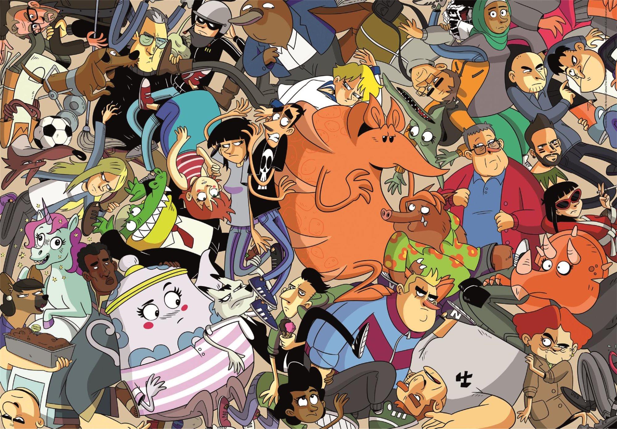 CLEMENTONI Netflix: Tento svet ma nedostane (Zerocalcare IV) 1000 dielikov