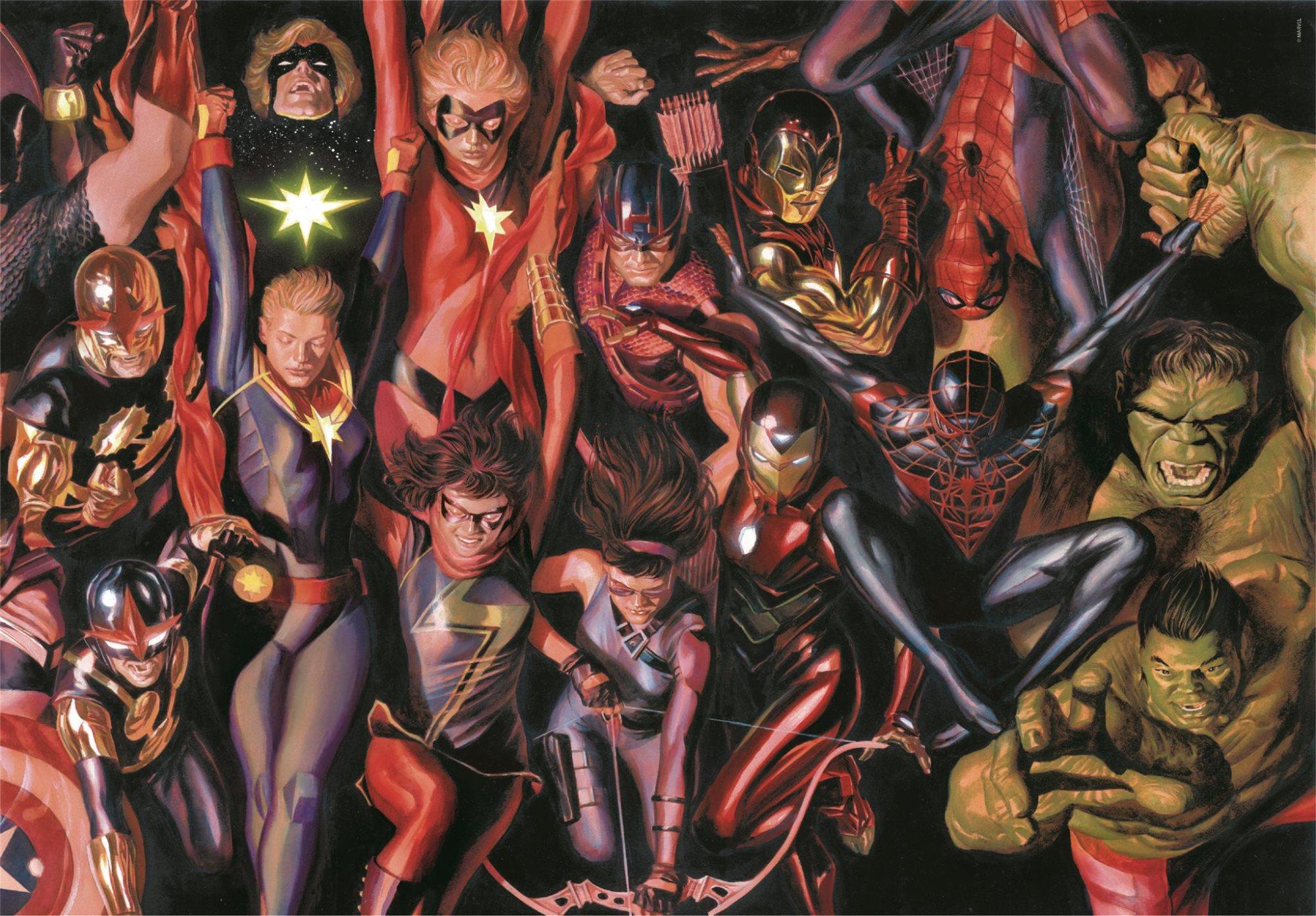 CLEMENTONI Avengers 1000 dielikov