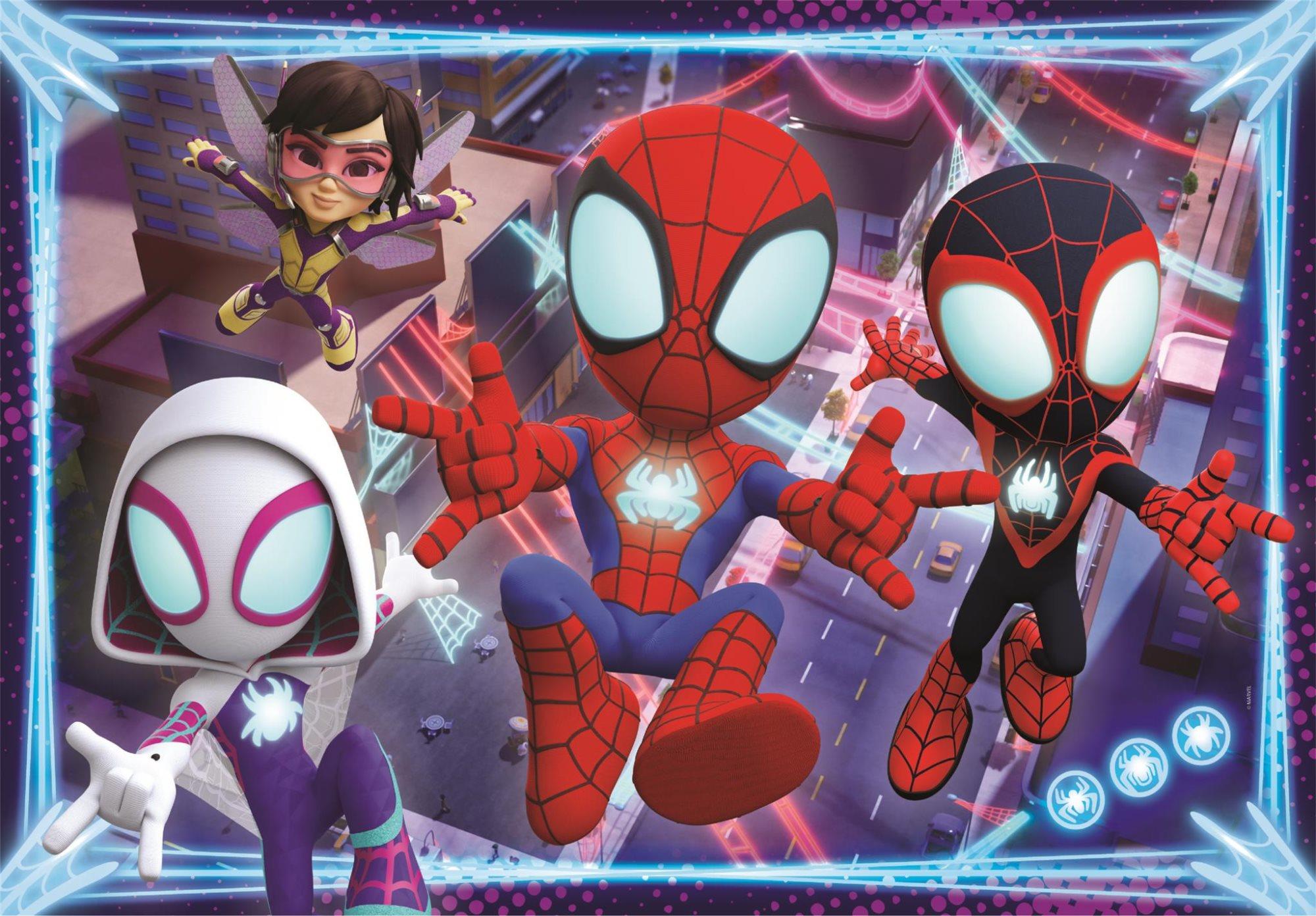CLEMENTONI Spidey a jeho úžasní priatelia MAXI 24 dielikov