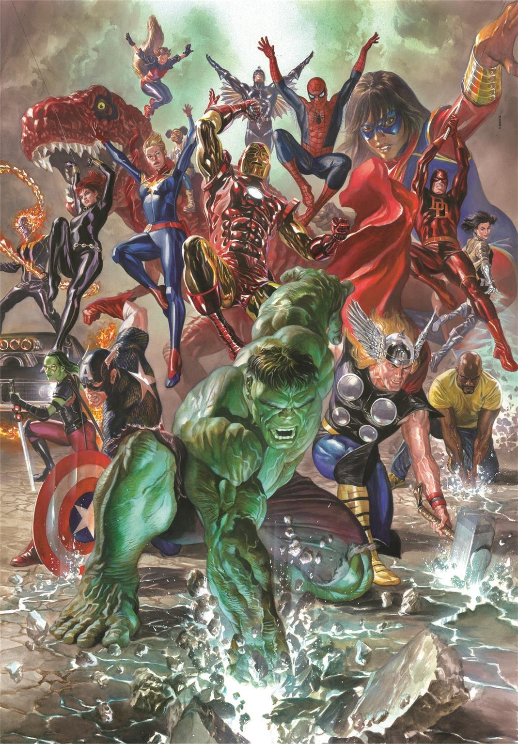 CLEMENTONI Avengers 500 dielikov