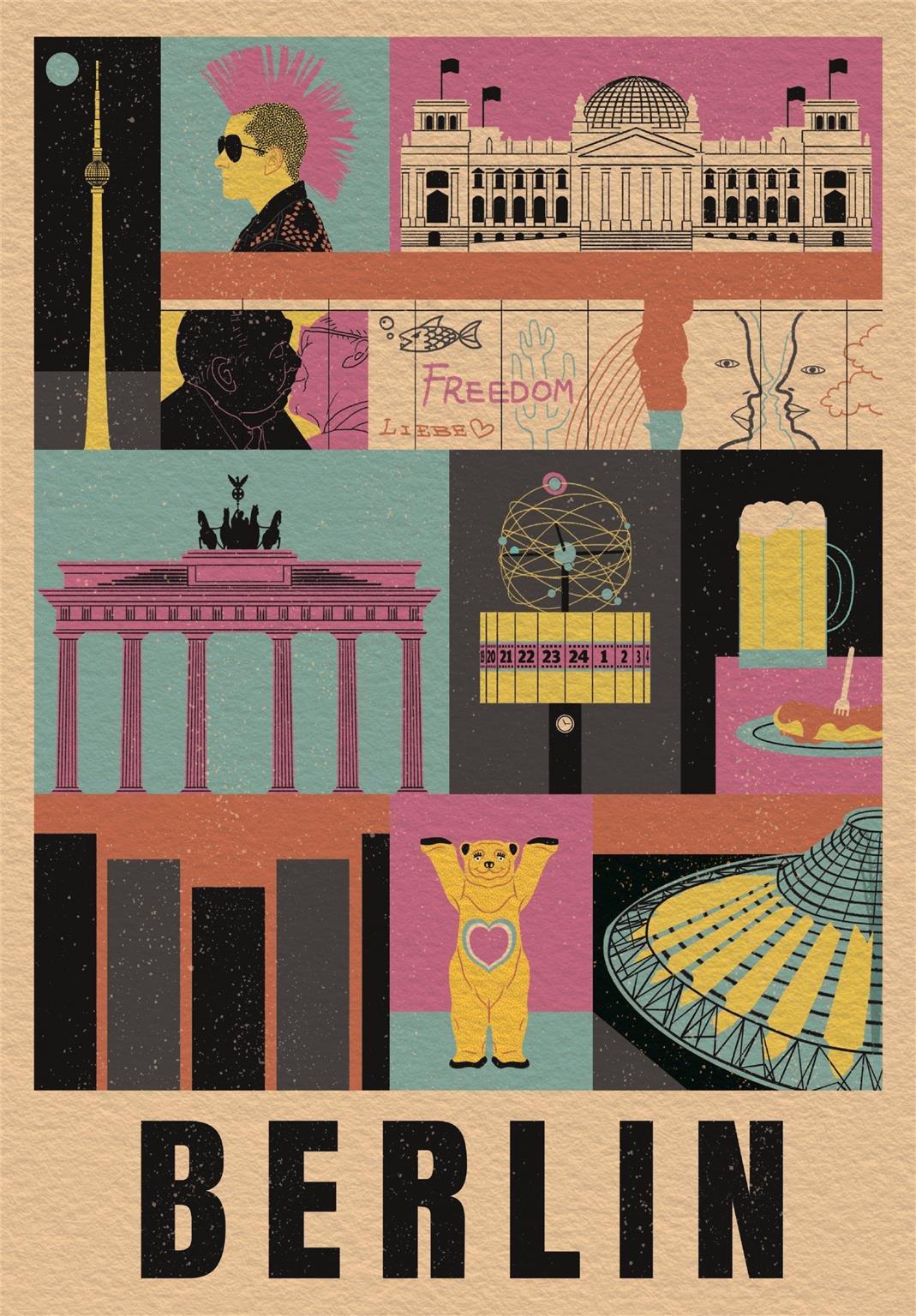 CLEMENTONI Style in the City: Berlín 1000 dielikov