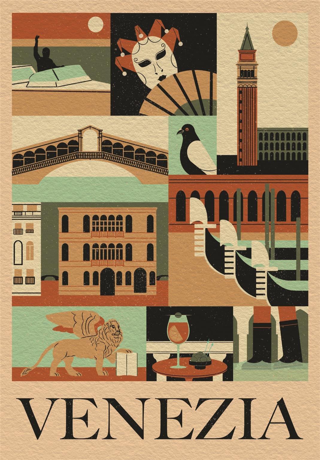 CLEMENTONI Style in the City: Benátky 1000 dielikov