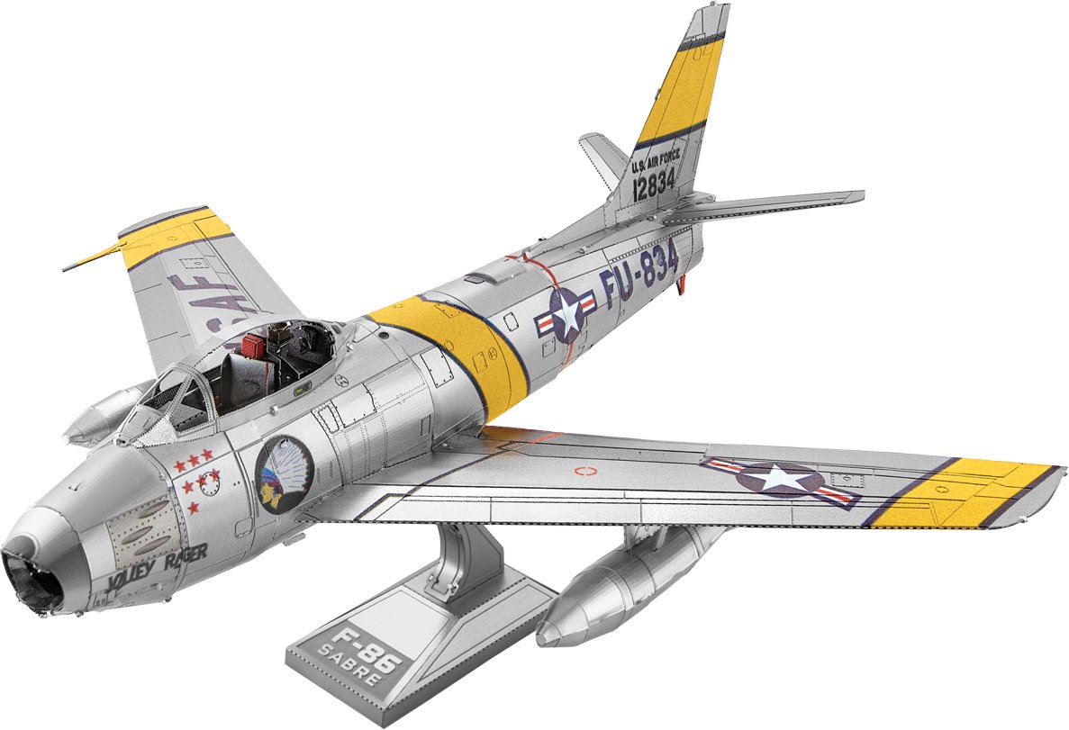 METAL EARTH 3D puzzle F-86 Sabre