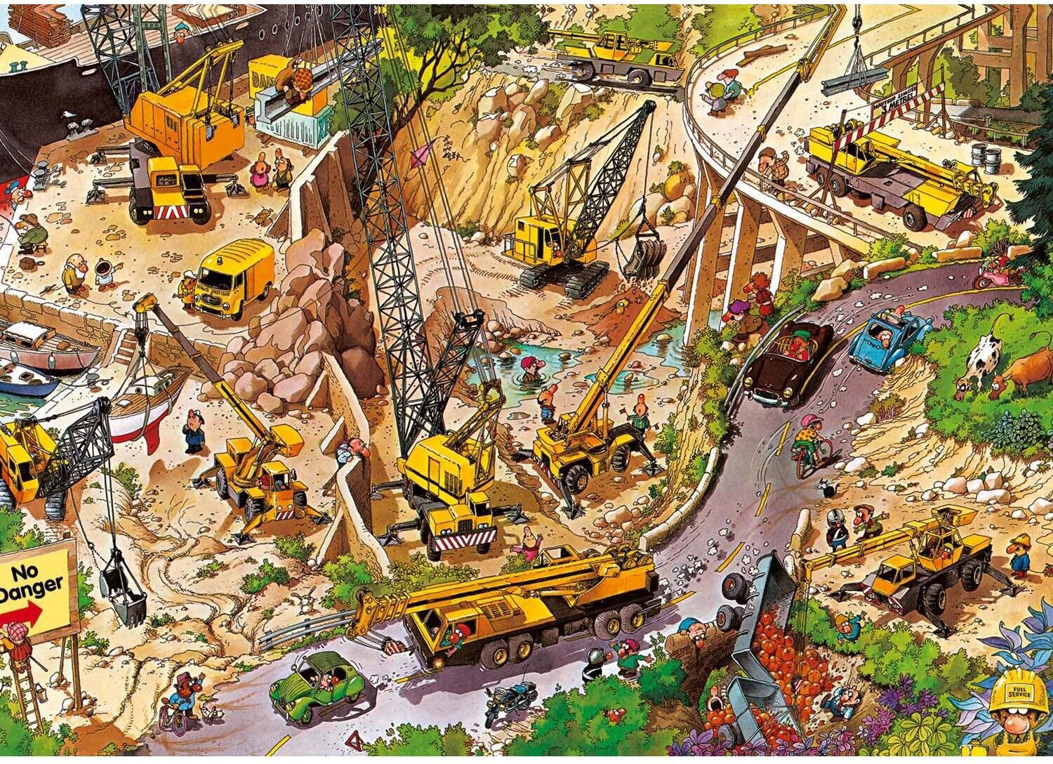 HEYE Puzzle Lamač zámků Tonio 1000 dílků