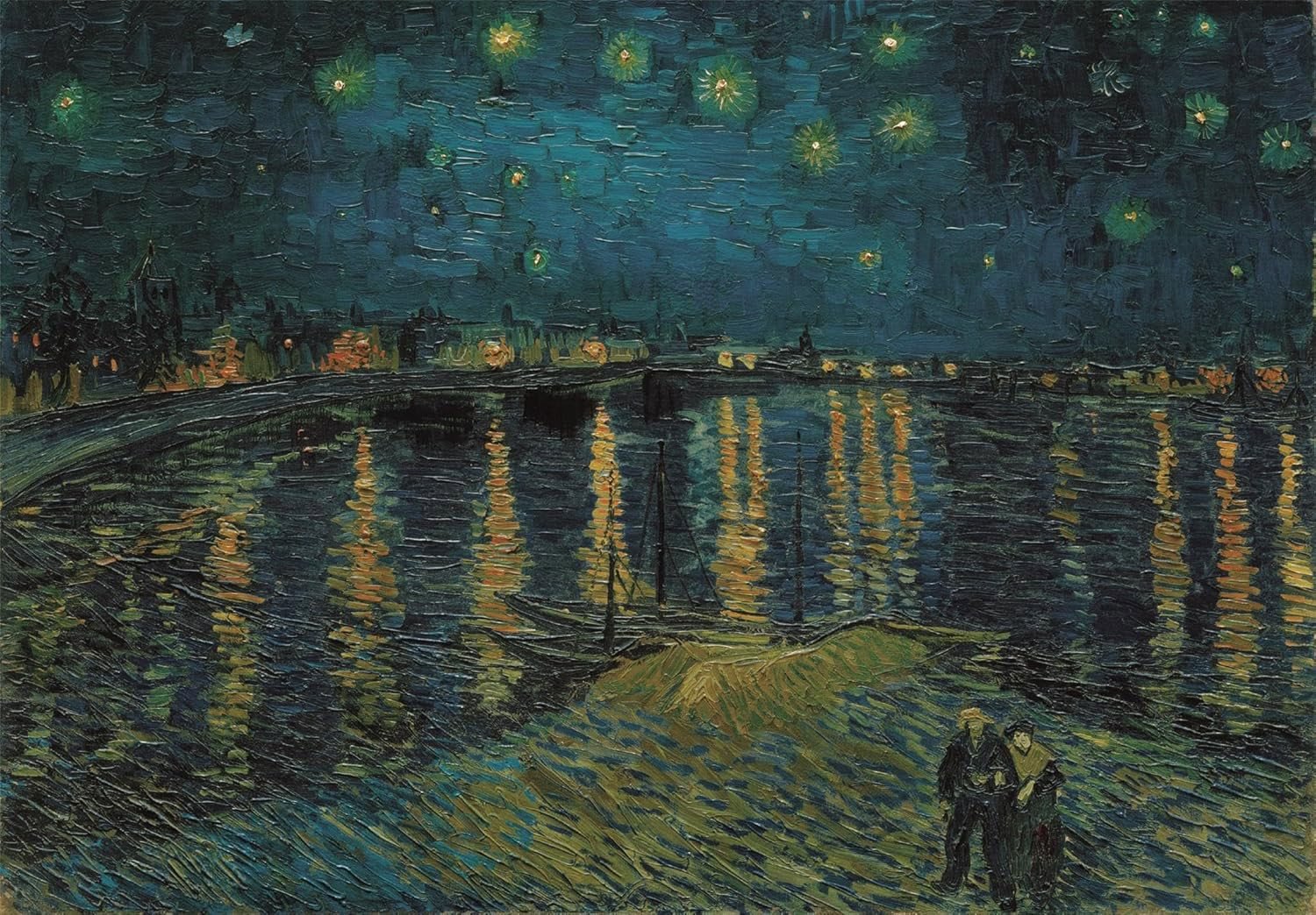 Clementoni Museum Collection: Hviezdna noc 1000 dielikov
