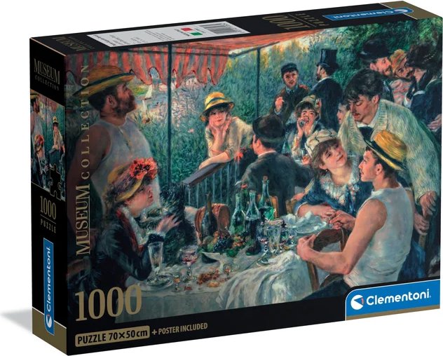Clementoni Museum Collection: Snídaně veslařů 1000 dílků