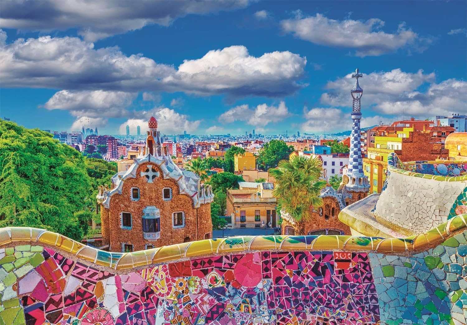 Clementoni Park Güell, Barcelona 1000 dielikov