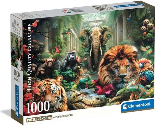 Clementoni Tajemná džungle 1000 dílků