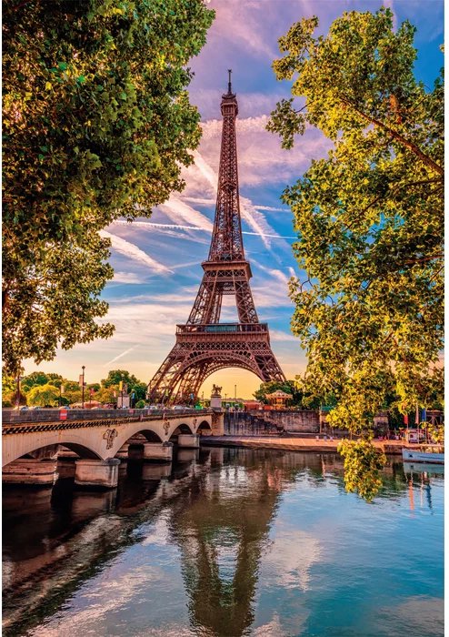 Clementoni Podél Seiny 500 dílků