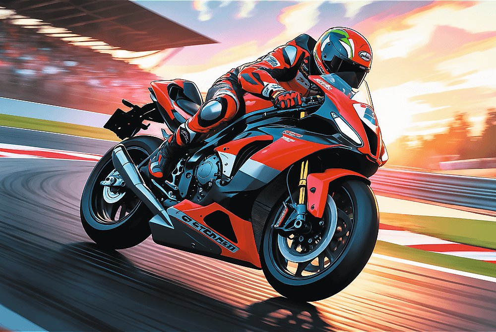 TREFL Puzzle Rýchly motorkár 100 dielikov