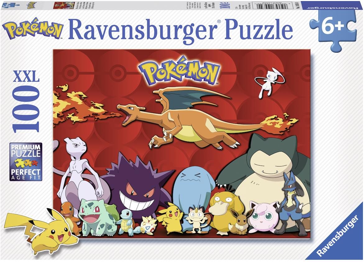 Ravensburger puzzle 109340 Pokémon 100 dielikov