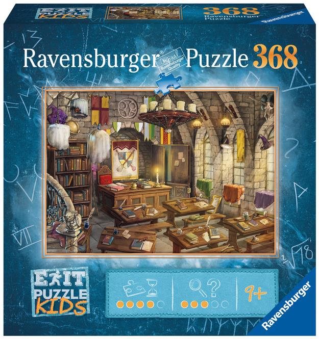 Ravensburger puzzle 133024 Exit KIDS Puzzle: Kúzelnícka škola 368 dielikov